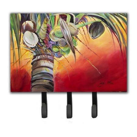 Jensendistributionservices Sunset On The Coconut Tree Leash & Key Holder MI1719421